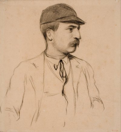 Portrait de Genís Muntaner - Santiago Rusiñol